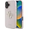 Guess Coque De Téléphone Pu Grained 4g Metal Logo Iphone 16