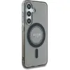 MagSafe hoesje voor Samsung Galaxy S25 - Guess IML Rhinestones Back Cover - Zwart