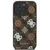 Guess iPhone 16 Pro Backcover hoesje Magsafe PU peony - Bruin