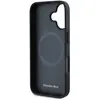 Mercedes-Benz Backcase hoesje geschikt voor iPhone 16 - Effen Zwart - ...