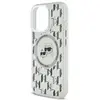 Karl Lagerfeld-iPhone 16 Pro Backcover hoesje-Magsafe-IML-Zwart-Transp...