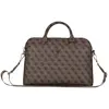 Guess PU 4G Triangle Logo Laptoptas voor 13/14/15 inch - Bruin
