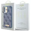 Coque pour iPhone 16 - Guess Hardcase 4G Logo Plate MagSafe (GUHMP16SU...