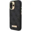 Coque pour iPhone 16 Plus - Guess Hardcase 4G Logo Plate MagSafe (GUHM...