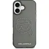Karl Lagerfeld IML Rhinestones Karl Head Case for iPhone 16 Black (App...