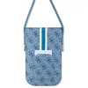 Guess 4G Printed Stripe Tas (Scherm tot 7 Inch) - Blauw