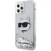 Karl Lagerfeld Liquid Glitter NFT Choupette Head - Coque pour iPhone 1...