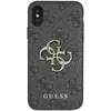 Guess 4G Metal Logo Back Case - Apple iPhone X/XS (5.8") - Grijs