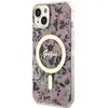 Guess Flower MagSafe - Coque pour iPhone 14 (Rose) - 3666339115555