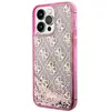 Guess Liquid Glitter Transculent 4G - Coque pour iPhone 14 Pro Max (Ro...