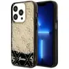 Guess Liquid Glitter Transculent 4G - Coque pour iPhone 14 Pro (Noir) ...