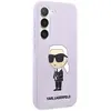 Karl Lagerfeld Coque De Téléphone Klhcs23msnikbcu S23+ S916 Silicone I...
