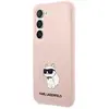 Karl Lagerfeld Coque De Téléphone Klhcs23msnchbcp S23+ S916 Silicone C...