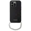 Karl Lagerfeld Saffiano Monogram Back Case - Geschikt voor Apple iPhon...