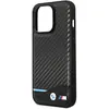 Bmw Coque De Téléphone Etui Bmhcp13x22nbck Iphone 13 Pro Max 6.7 Leather Carbon