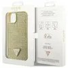 Guess Rhinestones Back Case - Apple iPhone 14 Plus (6.7") - Goud