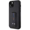 BMW M Tricolor Grip Back Case - Geschikt voor Apple iPhone 14 Plus (6.7") - Zwart