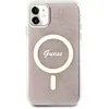 Guess 4G MagSafe - Coque pour iPhone 11 (Rose) - 3666339127343