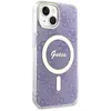 Guess 4G MagSafe - Coque pour iPhone 14 Plus (Violet) - 3666339127206