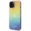Guess IML Faceted Mirror Disco Iridescent - Coque pour iPhone 14 (Iridescent)