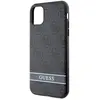 Guess 4G Printed Stripe Back Case - Geschikt voor Apple iPhone 11 (6.1") - Grijs
