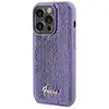 Guess - Sequin - Script Metalen hoesje voor iPhone - 13 - Pro / 13 - paars