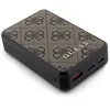 Guess - Powerbank - 18W GUPB10DP4GEGW 10000mAh bruin/bruin 4G Leer Metaal Logo