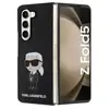 Karl Lagerfeld Coque De Téléphone Klhczfd5snikbck Z Fold5 Silicone Iko...