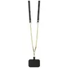 Guess Crossbody 4G Metal Logo - Coque iPhone 15 (noir)