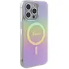 Guess IML Iridescent MagSafe - Coque iPhone 15 Pro Max (rose)