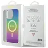 Guess iPhone 15 Pro Max 6,7" rainbow hardcase Iridescent MagSafe