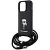 Karl Lagerfeld Coque De Téléphone Klhcp15lsasknpsk Iphone 15 Pro 6.1 C...