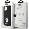 Karl - Lagerfeld - Siliconen Choupette Metal Pin hoesje voor iPhone - ...