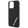 iPhone 15 Pro Max Backcase hoesje - Karl Lagerfeld - Effen Zwart - TPU...