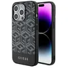 Coque Guess GCube Stripes MagSafe pour iPhone 15 Pro Max - Black