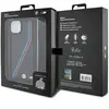BMW Backcase hoesje geschikt voor iPhone 15/14/13 - Effen Zwart - Kunstleer