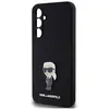 Karl - Lagerfeld - Siliconen Ikonik Metal Pin hoesje voor Samsung Gala...