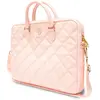 GUESS Quilted 4G Metal Logo Laptop Tas - 15/16 inch - Roze