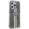 Guess 4G Gold Stripe Back Case - Apple iPhone 15 Pro (6.1") - Bruin