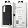 BMW Backcase hoesje geschikt voor Samsung Galaxy S24 - Effen Zwart - Leer