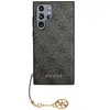 Guess Charm geschikt voor Samsung Galaxy S24 Ultra hoesje - Grijs