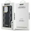 DKNY Leren MagSafe-hoesje met geruit monopatroon voor iPhone 13 Pro Ma...