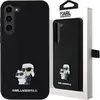 Karl Lagerfeld Coque De Téléphone Klhcsa55smhkcnpk A55 A556 Silicone Karl&choupette Pin