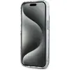 DKNY - IML - geruit monopatroon hoesje voor iPhone - 15 - Plus / 14 - Plus - zwart