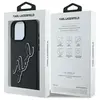 Karl Lagerfeld Coque De Téléphone Klhcp16l3drksdlk Iphone 16 Pro 6.3´´
