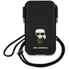Karl Lagerfeld Coque De Téléphone Handbag Klhcp12lophkmk 6.7 Saffiano Ikonik Kar `s