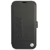 BMW Coque livre en cuir véritable pour iPhone 13 Mini