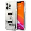 Karl Lagerfeld Coque de Protection pour iPhone 13 Pro Max 6,7`` Argent...