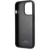 BMW Coque en cuir pour iPhone 13 Pro - rouge