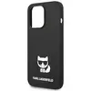 Karl Lagerfeld Coque De Téléphone Klhcp14lslctbk Iphone 14 Pro 6.1 Sil...